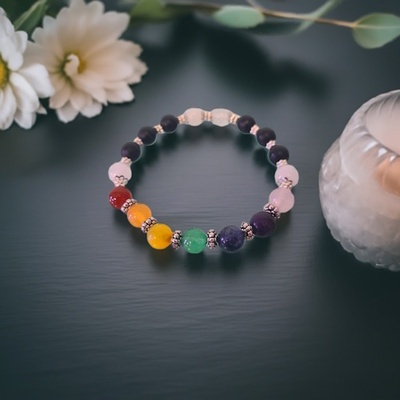 stretchy chakra bracelets
